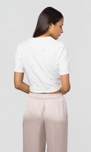 Miles Pearl Tie Top