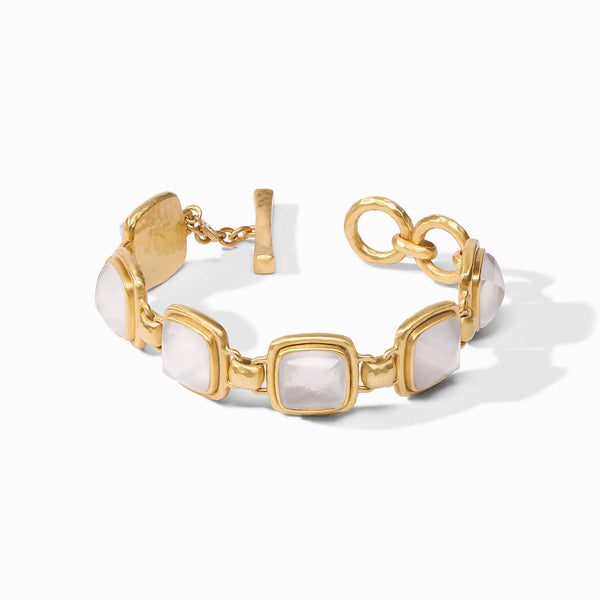 Sahara Gold Bracelet-Clear Crystal