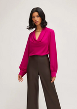 COWL NECK TOP