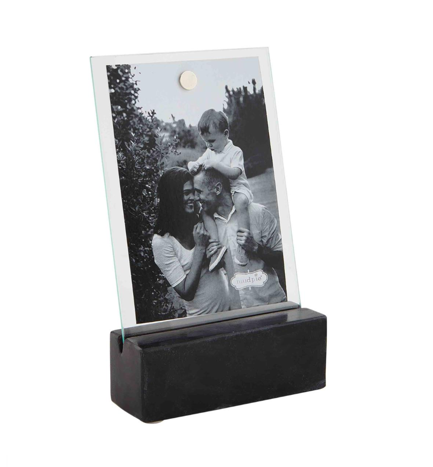 Black Marble Frame Stand