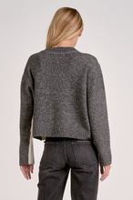 Colorblock Crewneck Sweater