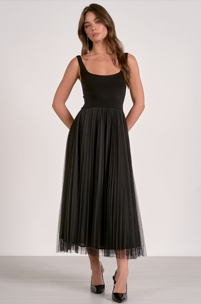 Tank Tulle Maxi Dress
