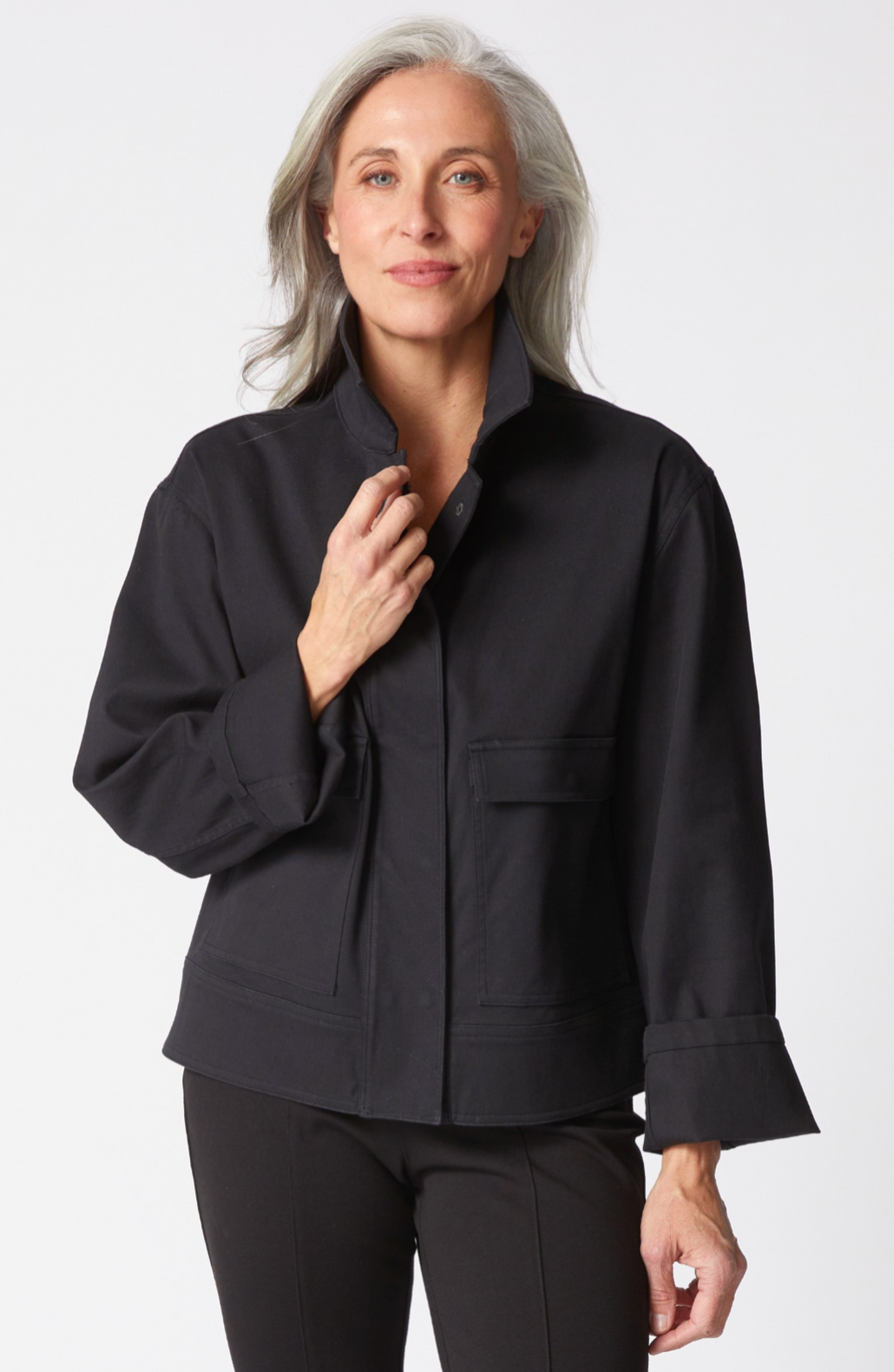 Ultra Stretch Twill Cargo Jacket