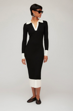 Belle Ribbed Polo Dress