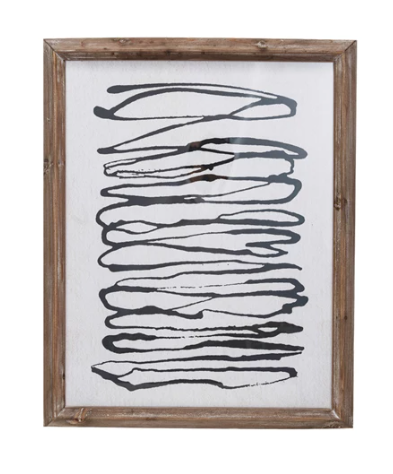 Freeform Abstract Line Wall Art