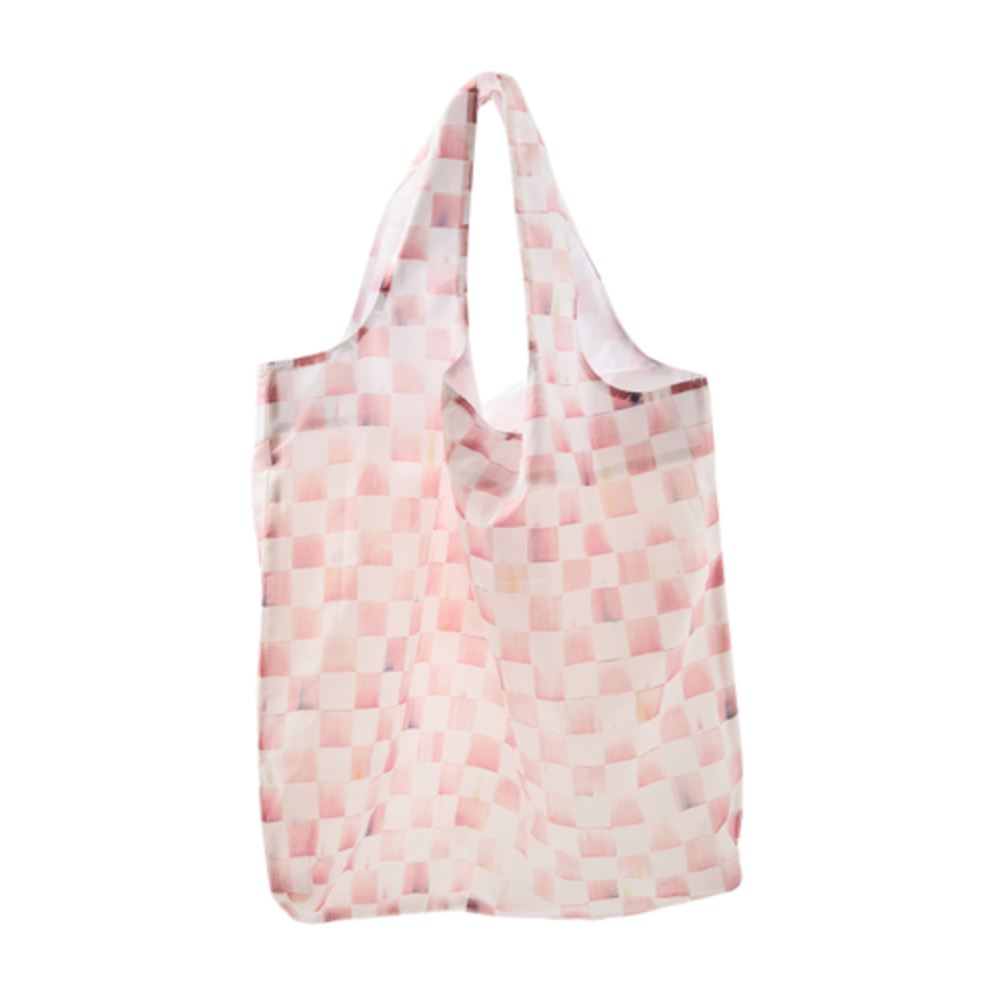 Rosy Check To Go Tote