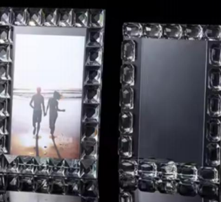 Crystal Diamond Grid 4x6 Frame