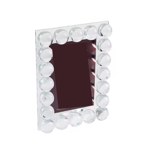 Crystal 5x7 Bubble Frame-Clear/Clear