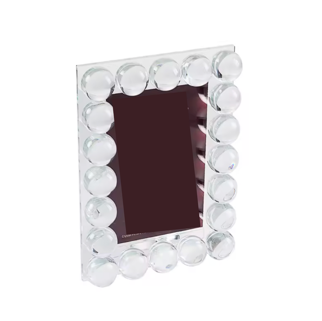 Crystal 5x7 Bubble Frame-Clear/Clear