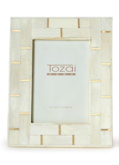 Vendome Brass Lines 5x7 Frame
