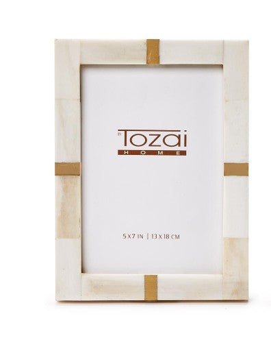 Bone and Brass 5x7 Frame