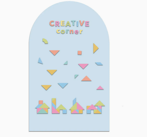 Arch Magnetic Wall Decal-Sky Blue