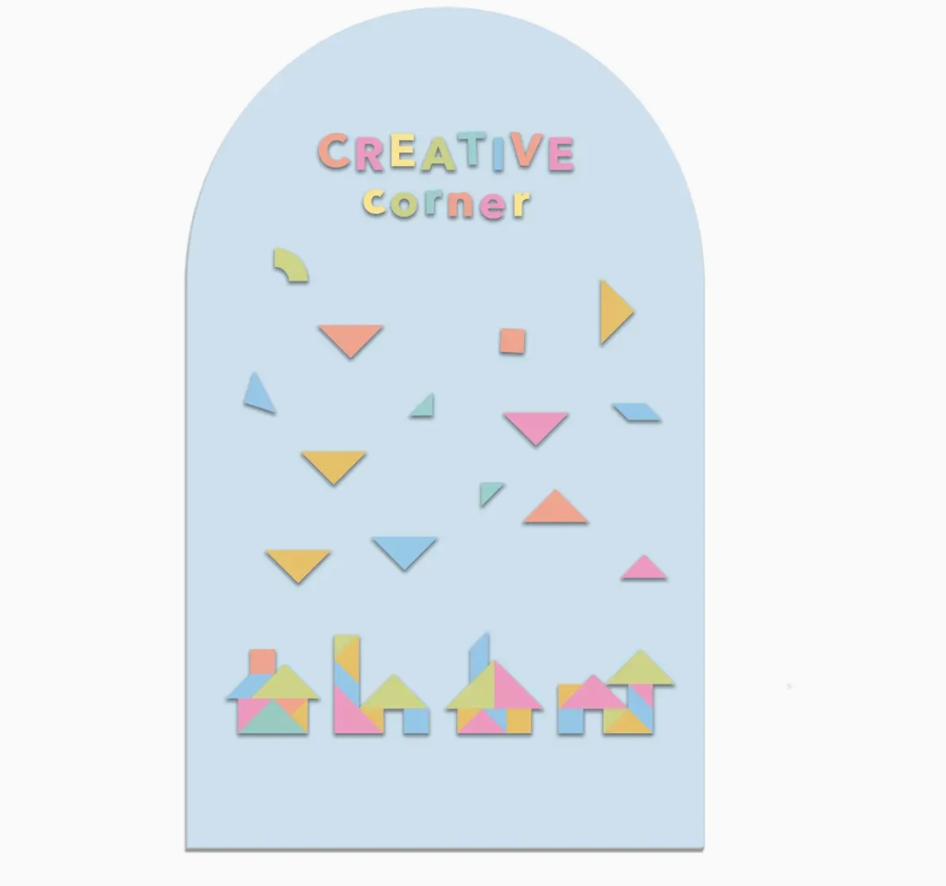 Arch Magnetic Wall Decal-Sky Blue