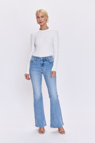 Kinsley Captivate Mid Rise Flare Jean