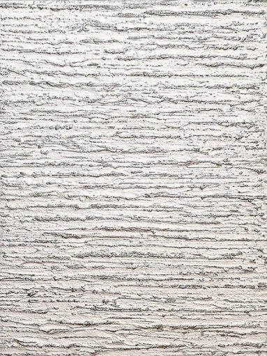 Silver White Textured Abstract Wall Art 40x60