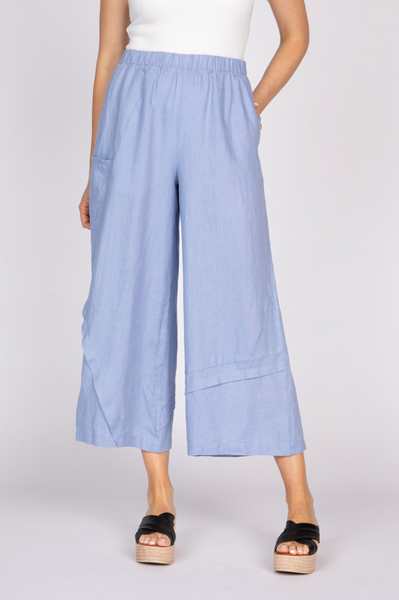 Flax Solid Flood Pant