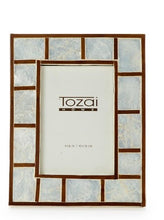Bamboo Capiz Shell 4x6 Frame