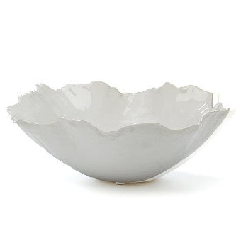 White Freeform Bowl- Small
