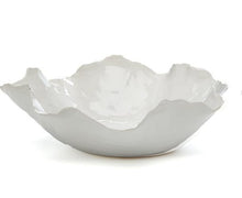 White Freeform Bowl-Large