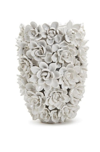 Succulent Ceramic White Planter/Vase-Large