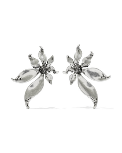 Anya Silver Flower Stud Earring