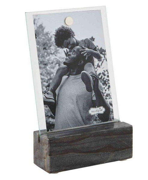 Gray Marble Frame Stand