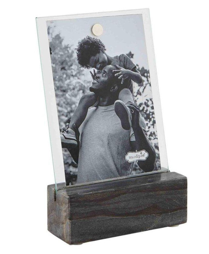 Gray Marble Frame Stand