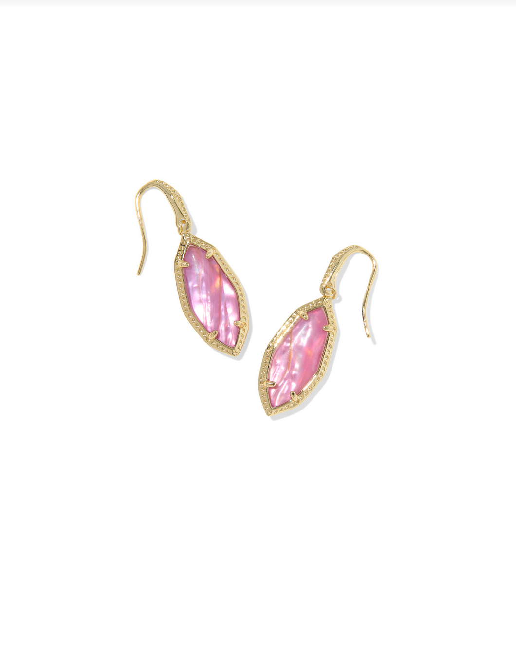 Ophelia Gold Iridescent Small Drop Earring