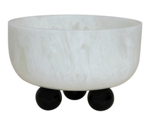 Marble Resin Ball Feet Bowl