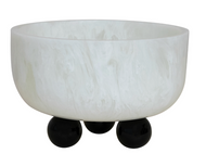 Marble Resin Ball Feet Bowl
