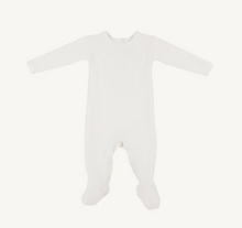 Rock Me Ribbed Romper 0-3M-Pearl/White