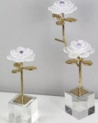 Amethyst Crystal Flower Sculpture-Small