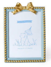 Golden Bow Blue 5x7 Frame