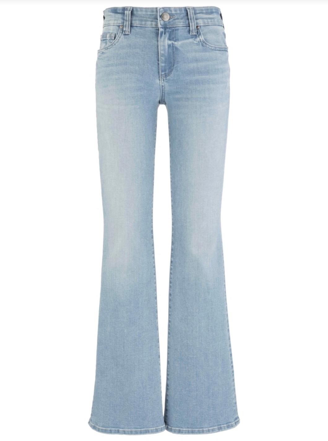 Natalie Lively Mid Rise Flare Jean