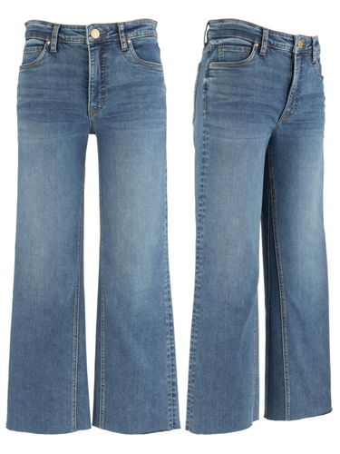 Kelsey Leader High Rise Ankle Flare Jean