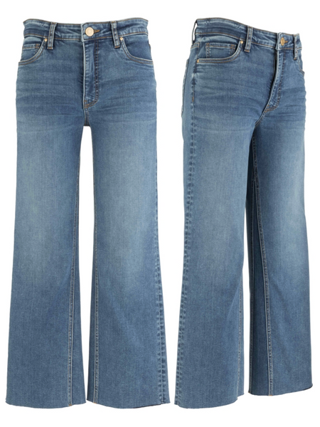 Kelsey Leader High Rise Ankle Flare Jean