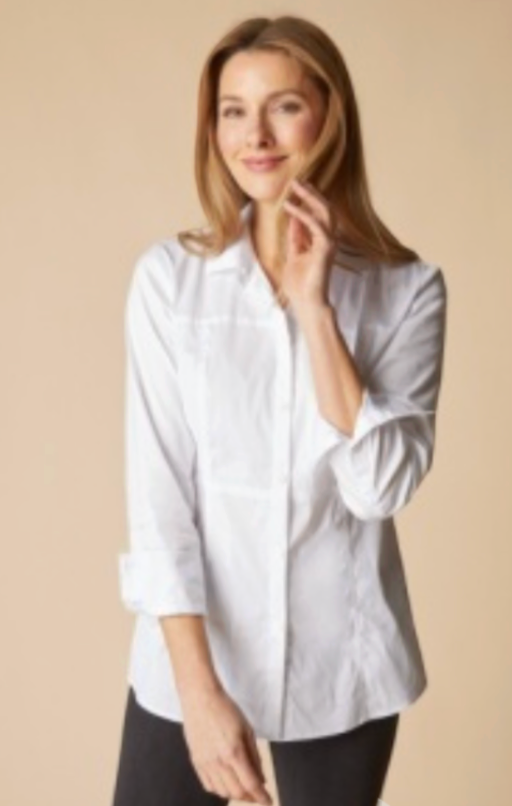 Perfect Travel Seamed Shirt