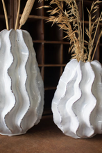 Ceramic Ruffle Vase-Small