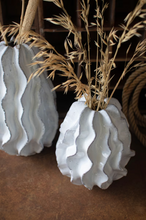 Ceramic Ruffle Vase-Small