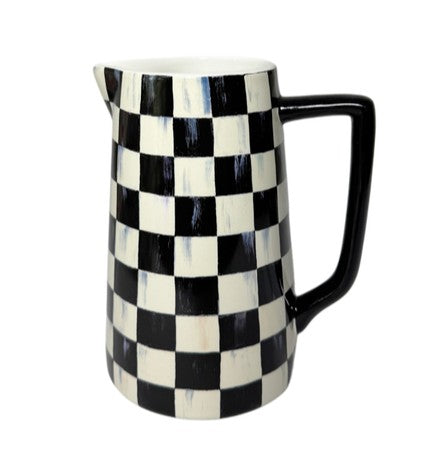 Courtly Check Farmhouse Pitcher