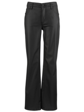 Kelly Matte Black High Rise Kick Flare Jean