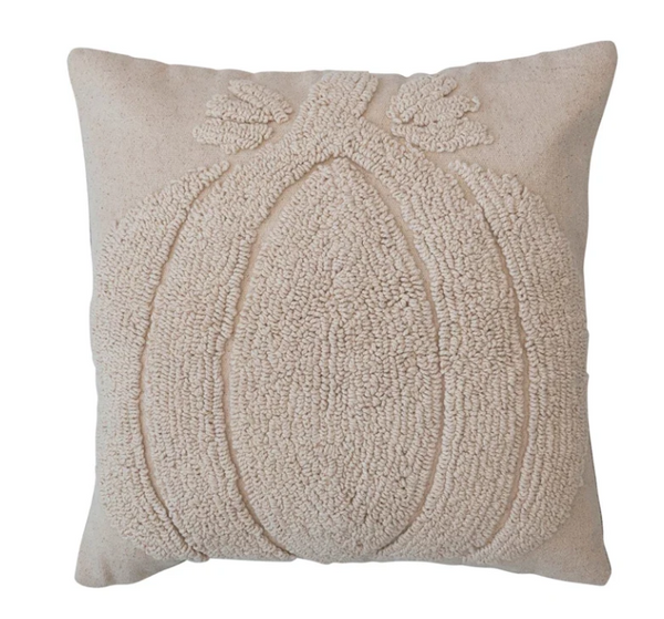 Pumpkin Tufted Pillow