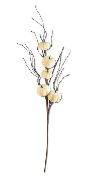 Cream Velvet Pumpkin Stem 38