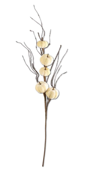 Cream Velvet Pumpkin Stem 38