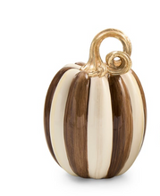 Chocolate Stripe Petite Pumpkin