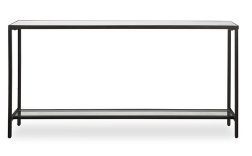 BLACK CONSOLE TABLE