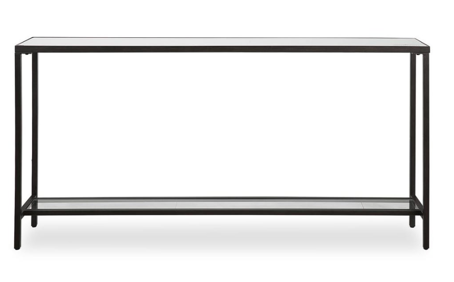 BLACK CONSOLE TABLE