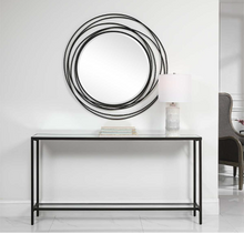 BLACK CONSOLE TABLE
