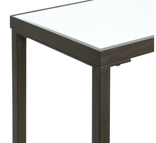 BLACK CONSOLE TABLE