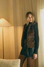 Leopard Faux Fur Vest